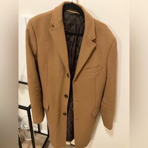 J. Crew Everyday topcoat with eco-friendly PrimaLoft® - Camel